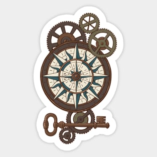 Compass Sticker